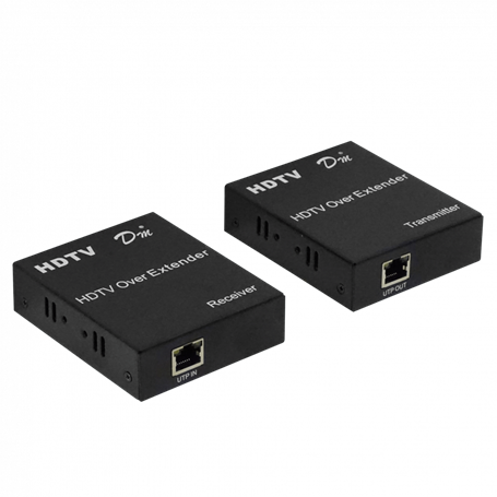 Cable / Extension HDMI Otras Marcas HDMI-120MM HDMI-120MM 120mts HDMI+IR 1080p Extension Activa req-1-Cable-UTP-Cat5E inc-2x5V