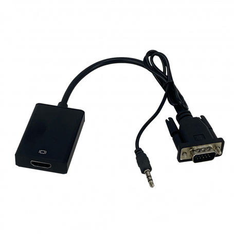Conversor / Splitter / Switch Otras Marcas VGAHDMI VGAHDMI -VGA-H/in Audio/3,5mm-H/in HDMI-H/out Conversor Video Phone-1/8