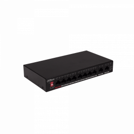 100 No administrable DAHUA PFS3010 PFS3010 DAHUA Switch 8-100-PoE+af/at/bt 2-1000 96W-tot no-admin inc-53V