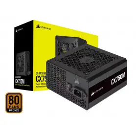 Fuentes de poder Corsair Memory CP-9020279-NA Corsair Memory - Power supply - CX750 80 Plus Bronze