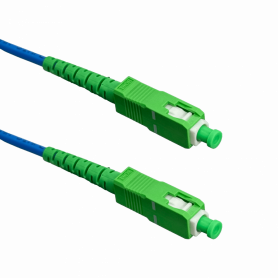 Monomodo 1-6mt FIBRA JBSAA2 JBSAA2 LSZH Blindado 2mt SC/APC-SC/APC SM Simplex JumperFibra 3.0mm 9/125um