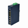 Industrial PLANET IGS-5225-4T2S IGS-5225-4T2S PLANET 4-1000 1-SFP 1-SFP-2.5G Switch Indus Admin L2 Riel-DIN 12-48VDC