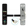 Biometricos/Lectores/teclados ZKTeco ML100 ML100 ZK Cerradura Inteligente Digital WiFi huella/NFC inc-llave Inc-pilas