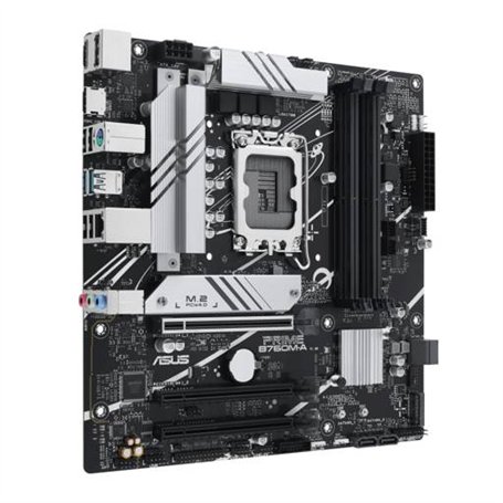 Placas Madre ASUS 90MB1EK0-M1EAYC Placa Madre ASUS PRIME B760M-A-CSM LGA1700, DDR5 4800/7200MHz, M.2 x2, MicroATX