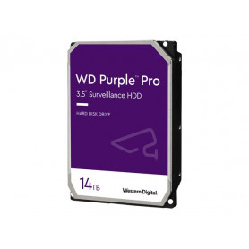 Discos Duros Western Digital WD142PURP WD Purple Pro WD141PURP - Disco duro - 14 TB - interno - 3 5 - SATA 6Gb s - 7200 rpm -...