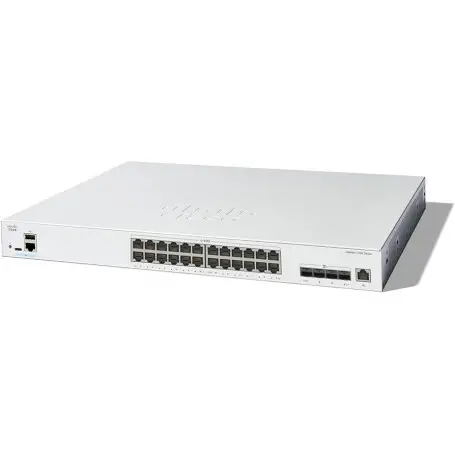 Admin 16-24 PoE Cisco C1300-24P-4G Cisco - Catalyst 1300 24-port GE PoE 4