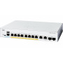 Admin 8-12 PoE Cisco C1300-8FP-2G Cisco - Switch - 8 - Catalyst 1300 GE Full PoE 2x1G