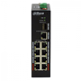 Industrial poe Dahua PFS3110-8ET-96 PFS3110-8ET-96 DAHUA Switch 8-100-PoE 96W-tot Industrial 1-1000 1-SFP 30mm inc53V 10p