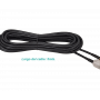 Cable coax armado Otras Marcas RM2NM-5 RM2NM-5 5mt RPSMA-Macho N-Macho LMR195 Cable Coaxial Negro