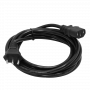 Cable de Poder GENERICO NIMC3 NIMC3 3mt 3x0,75mm2 Chile-C13 6A Cable Poder CEI23-16-VII 300cm