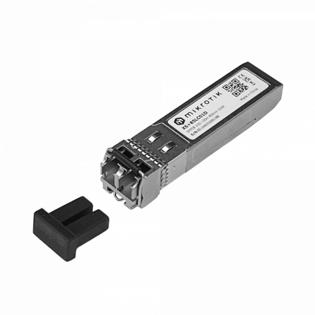 Conversor MM multimodo Mikrotik XS+85LC01D XS+85LC01D MIKROTIK 2-LC 1G/10G/25Gbps MM 100mt 850nm SFP+ SFP28 Fibra MultiModo