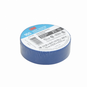 Aislante adhesivo / termo 3M company TEMFLEX-9A TEMFLEX-9A 3M 9mt 165 Azul Huincha Cinta Aisladora PVC 19mm 0,15mm 600V 90ºC