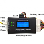Tester Otras Marcas TESTER-ATX TESTER-ATX Tester Digital Fuente Poder para PC ATX BTX ITX 24-PIN SATA-IDE