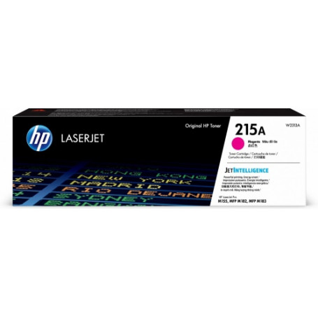 Tintas y Toner HP W2313A HP 215A - Magenta - original - LaserJet - cartucho de t ner W2313A - para Color LaserJet Pro M155a M...