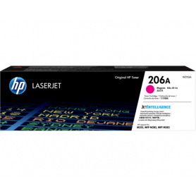 Tintas y Toner HP W2113A HP 206A - Magenta - original - LaserJet - cartucho de t ner W2113A - para Color LaserJet Pro M255dw ...