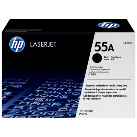 Tintas y Toner HP CE255A HP 55A - Negro - original - LaserJet - cartucho de t ner CE255A - para LaserJet Enterprise MFP M525 ...