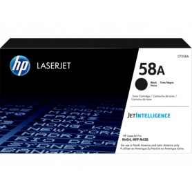 Tintas y Toner HP CF258A HP 58A - Negro - original - LaserJet - cartucho de t ner CF258A - para LaserJet Pro M304a M404dn M40...