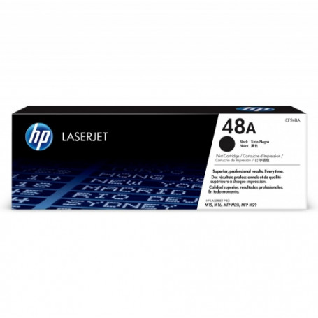 Tintas y Toner HP CF248A HP 48a - Negro - original - LaserJet - cartucho de t ner CF248A - para LaserJet Pro M15a MFP M28a MF...