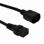 Cable de Poder GENERICO CCMD CCMD Negro C14-Macho C19-Hembra Cable de Poder 10A 1,5-1,8mt
