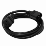 Cable de Poder GENERICO CCMD CCMD Negro C14-Macho C19-Hembra Cable de Poder 10A 1,5-1,8mt