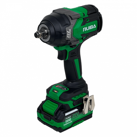 Taladro / Luxometro Otras Marcas LLAVE-800 LLAVE-800 RUI Llave De Impacto Inlambrica 1/2-Pulg 12,7mm + 2 Bat-ion 21V 4Ah