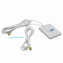 137-2700Mhz Multibanda Otras Marcas ANT-LTE-10 ANT-LTE-10 10dBi 791-2690MHz 0,8-2,7GHz 2x2 Antena 2-.SMA-M 2mt-Cables 52x73mm