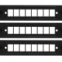 Cabecera rack  CFR-3X CFR-3X FURUKAWA 3 placas plasticas 3x8-posiciones LGX para DIO B48 35265041