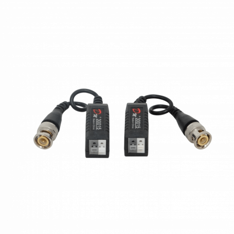 Accesorios CCTV Otras Marcas BALUN-PAR BALUN-PAR -Balun Pasivo 1-Par 2-Unidades CCTV-UTP-BNC BNCM BNC-Macho