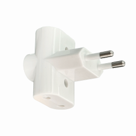 Alargador / Multiple-Ench OTRAS MARCAS ELG-32 ELG-32 Triple 6A 250V 1500W Sin tierra YC002 Sin-Certificacion