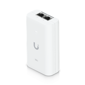 50V-56V PoE+ 802.3at/bt Ubiquiti U-POE++10G U-POE++10G UBIQUITI 10Gbps 54VDC 60W Inyector PoE 1,12A 802.3bt Cumple Norma