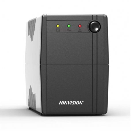 UPS interactiva HIKVISION DS-UPS600/EU/ITA Hikvision DS-UPS600/EU/ITA – UPS 600 VA / 360 W con AVR y 4 salidas