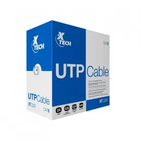 Unif. aleacion Xtech XTC-226 Xtech - Network cable - Unshielded twisted pair UTP - 305 m - Gray - CAT6 24 AWG XTC-226