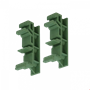 Remarcador / Sensor Otras Marcas PCB-DIN PCB-DIN Verde 25mm Par Adaptadors Plasticos inc-torn Montaje Circuito Riel DIN