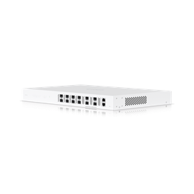 SISTEMAS XPON Ubiquiti UISP-FIBER-OLT-XGS UISP-FIBER-OLT-XGS UBIQUITI OLT 8-GPON+10G 4-SFP28-25G Console-RJ45 MGMT-IP FTTHx2048