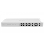 SISTEMAS XPON Ubiquiti UISP-FIBER-OLT-XGS UISP-FIBER-OLT-XGS UBIQUITI OLT 8-GPON+10G 4-SFP28-25G Console-RJ45 MGMT-IP FTTHx2048