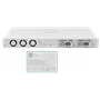 SISTEMAS XPON Ubiquiti UISP-FIBER-OLT-XGS UISP-FIBER-OLT-XGS UBIQUITI OLT 8-GPON+10G 4-SFP28-25G Console-RJ45 MGMT-IP FTTHx2048