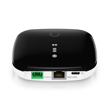 SISTEMAS XPON Ubiquiti UISP-FIBER-XGS UISP-FIBER-XGS UBIQUITI XGSPON CPE 1-10G 1-SC/APC SM inc-5V/3A/Type-C 20km Router