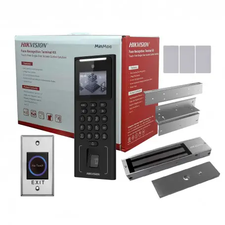 Biometricos/Lectores/teclados HIKVISION DS-KAS321 Kit Control de Acceso WiFi 1 Puerta Hikvision DS-KAS321 Reconocimiento Facial