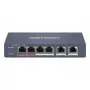 Admin 4-6 PoE HIKVISION DS-3E1106HP-EI Hikvision - Switch - Fast Ethernet - 4