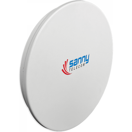Parabolica Dish Sanny Telecom DISH-6G23 DISH-6G23 SANNY 4,9-6,5GHz 23dBi 2-N-H Slant-45º 2x2 Antena Dish