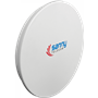 Parabolica Dish Sanny Telecom DISH-6G23 DISH-6G23 SANNY 4,9-6,5GHz 23dBi 2-N-H Slant-45º 2x2 Antena Dish