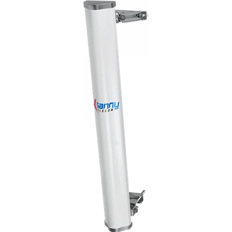 Sect. 2,4GHz 3GHz Sanny Telecom SEC-2G17-90 SEC-2G17-90 SANNY 17dBi 90-Grados 2,4GHz 2-N-Hembra Antena Sectorial