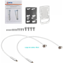 Sect. 2,4GHz 3GHz Sanny Telecom SEC-2G17-90 SEC-2G17-90 SANNY 17dBi 90-Grados 2,4GHz 2-N-Hembra Antena Sectorial