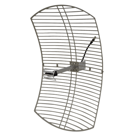 Grilla Otras Marcas ANT-2424 ANT-2424 Antena Grilla 24dBi 2,4GHz-2,48GHz 10ºx14º N-H-30cm Armable 60x90cm
