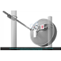 Parabolica Dish ALGCOM UHX-32 UHX-32 ALGCOM ISO+RAD 5GHz 0,9m 30-33dBi 6GHz 4,9-6,4GHz 2x2 2-RPSMA-H Antena