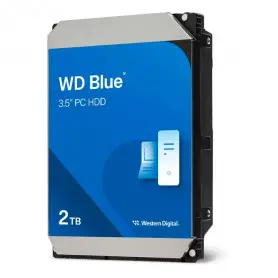 Discos Duros Western Digital WD20EZBX WD Blue WD20EZBX - Disco duro - 2 TB - interno - 3 5 - SATA 6Gb s - 7200 rpm - b fer 25...
