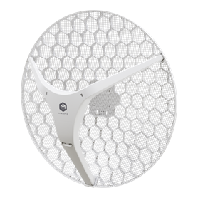 5ghz 20-27dBi AC Integrado Mikrotik LHG-XL-5-AX LHG-XL-5-AX MIKROTIK Grilla 5GHz 27dBi 1-1000 L3 550mm-Diam inc24V