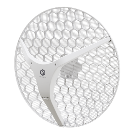5ghz 20-27dBi AC Integrado Mikrotik LHG-XL-5-AX LHG-XL-5-AX MIKROTIK Grilla 5GHz 27dBi 1-1000 L3 550mm-Diam inc24V