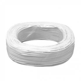 Conductor 0,1-0,9mm2 Otras Marcas 1X26W 1X26W Blanco 1x26awg Cobre 0,13mm2 100mt Cable Conductor Aislado 7x0,15mm