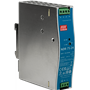 Transformador 30V 48V 57V Meanwell NDR-75-24 NDR-75-24 MEANWELL 24VDC 76W 3,2A ajust/24-28V Ancho-33mm Riel-DIN Fuente Poder